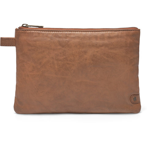 DEPECHE Elegant and Timeless Clutch Clutch 014 Cognac