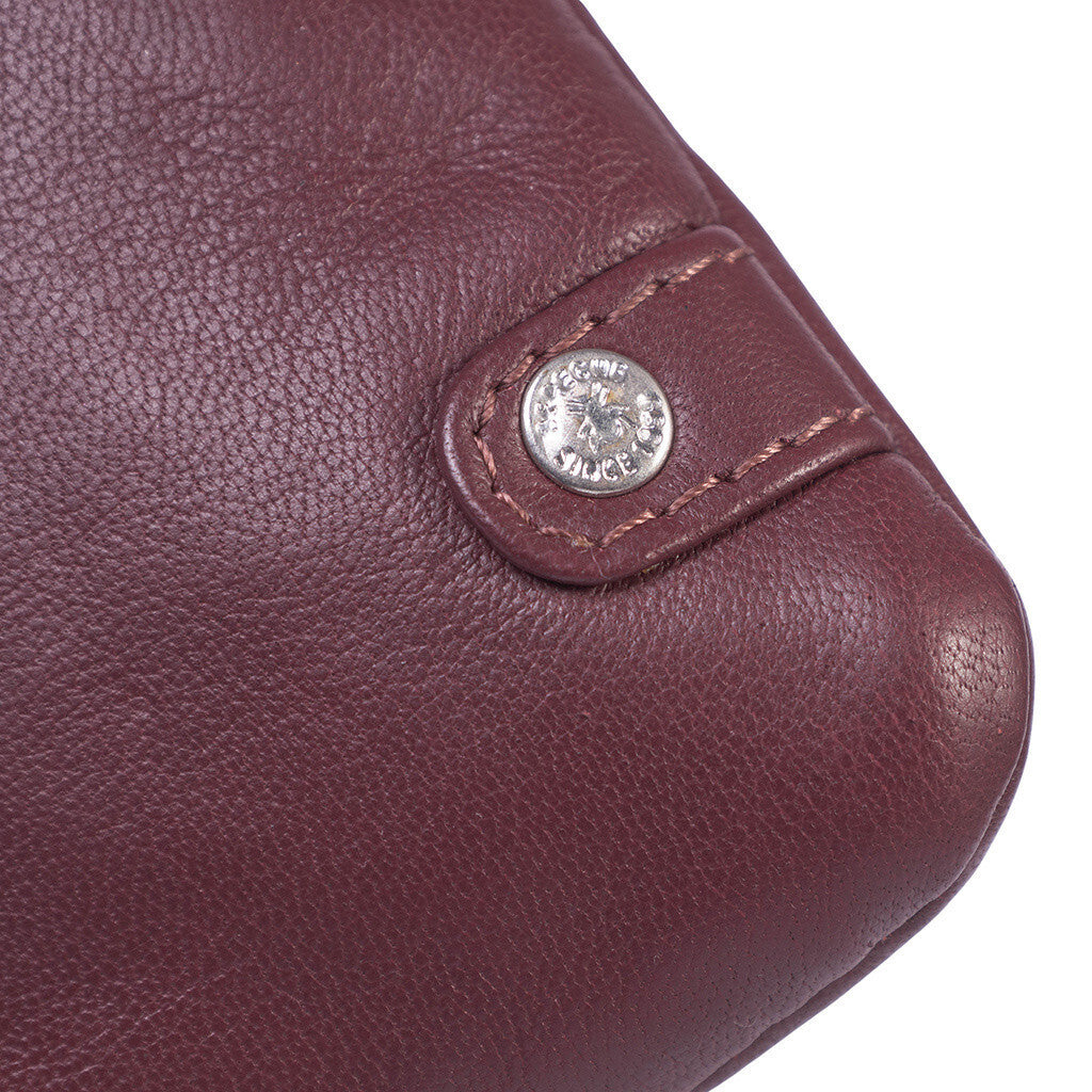 DEPECHE Elegant and Timeless Clutch Clutch 032 Cranberry