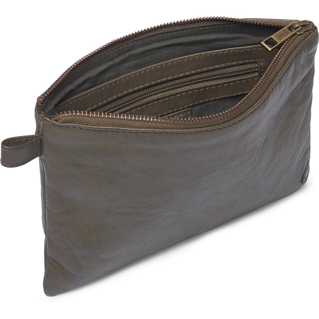 DEPECHE Elegant and Timeless Clutch Clutch 049 Army Green