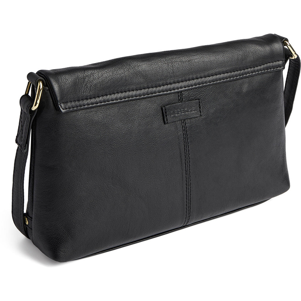 DEPECHE Clutch with chain detail Clutch 099 Black (Nero)