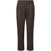 Depeche leather wear Cool Belle leather baggy pants Pants 008 Chocolate