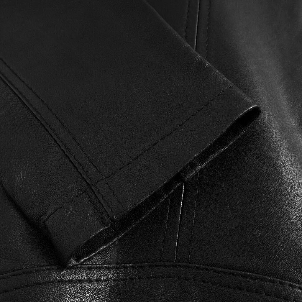 Depeche leather wear Cool Noora biker leather jacket Jackets 099 Black (Nero)