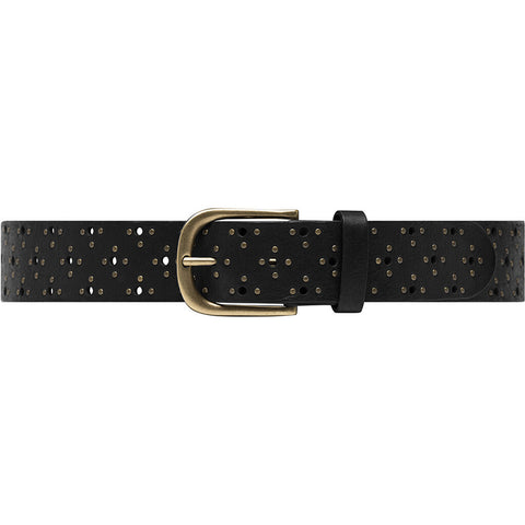 DEPECHE Cool jeans belt with studs Belts 099 Black (Nero)