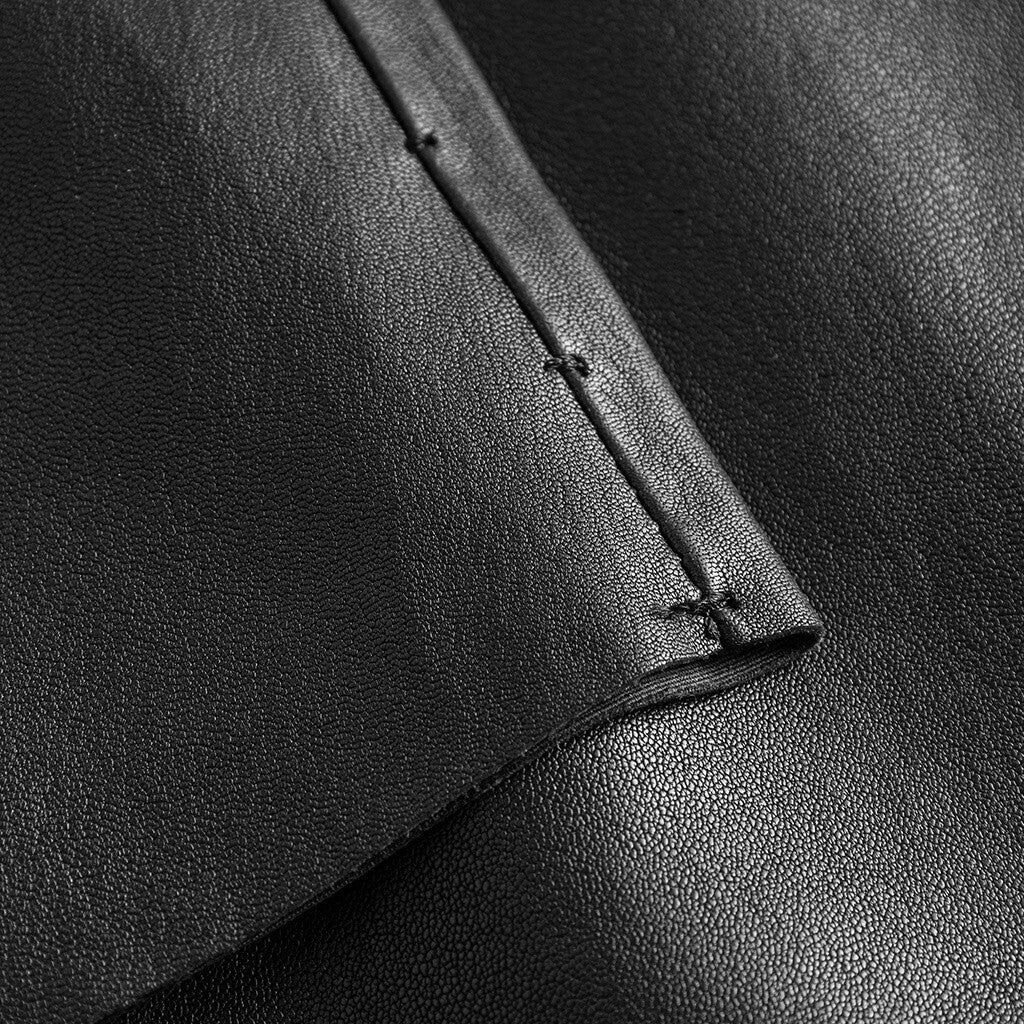 Depeche leather wear Cool pants in soft and nice leather quality Pants 099 Black (Nero)