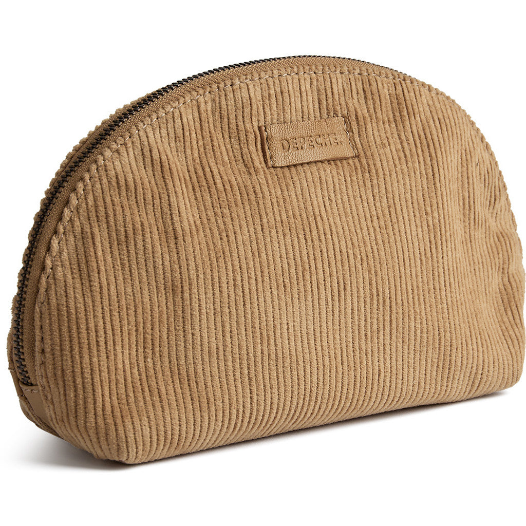 DEPECHE Corduroy Make up bag Make up bag 013 Tan