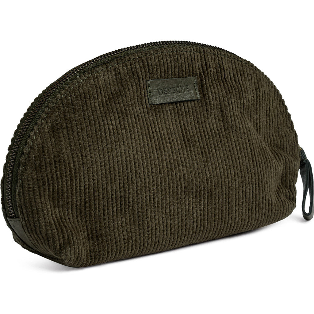 DEPECHE Corduroy Make up bag Make up bag 049 Army Green