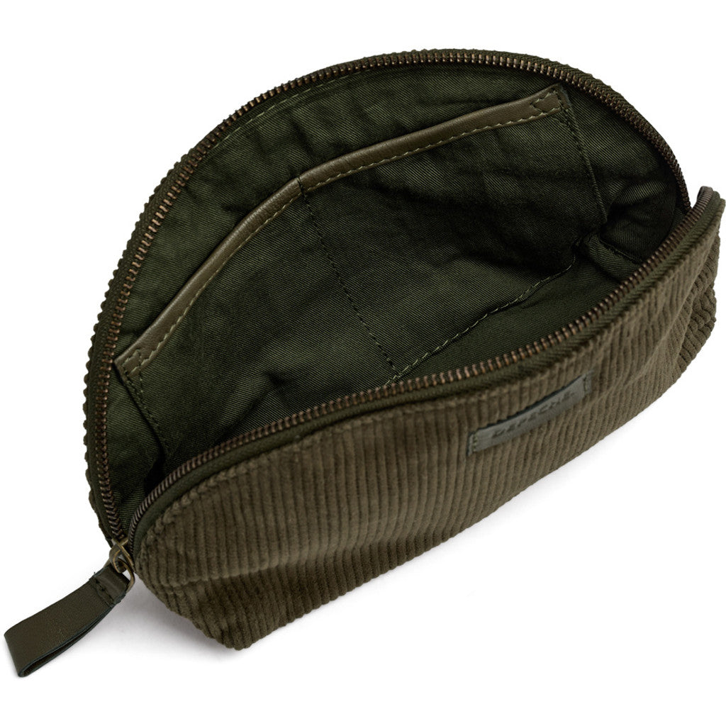 DEPECHE Corduroy Make up bag Make up bag 049 Army Green
