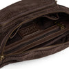 DEPECHE Corduroy bumbag Bumbag 015 Brown