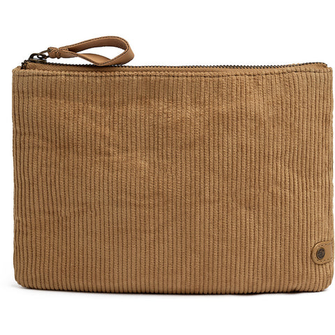 DEPECHE Corduroy clutch Clutch 013 Tan