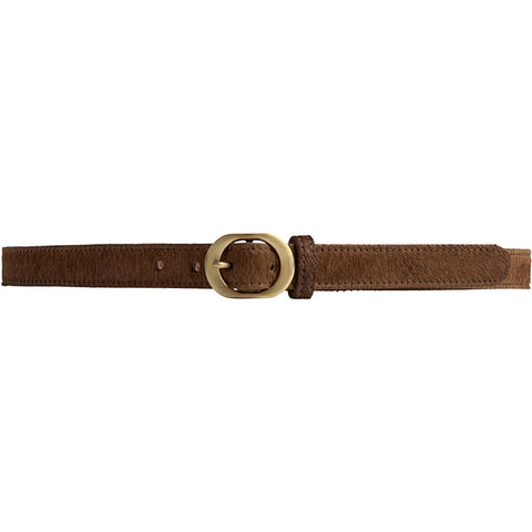 DEPECHE Cow belt Belts 184 Walnut