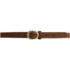 DEPECHE Cow belt Belts 184 Walnut