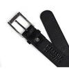 DEPECHE Cow belt Belts 095 Jet Black