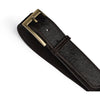 DEPECHE Cow belt Belt 161 Dark brown