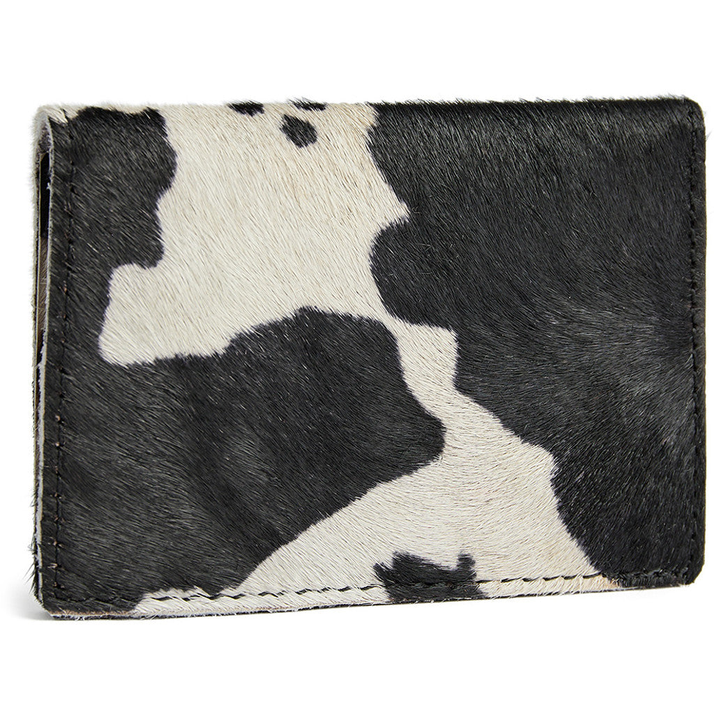 DEPECHE Cow credit card holder Accessories 099 Black (Nero)