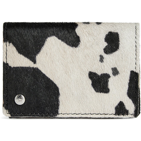 DEPECHE Cow credit card holder Accessories 099 Black (Nero)