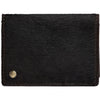 DEPECHE Cow hair-on credit card holder Accessories 161 Dark brown