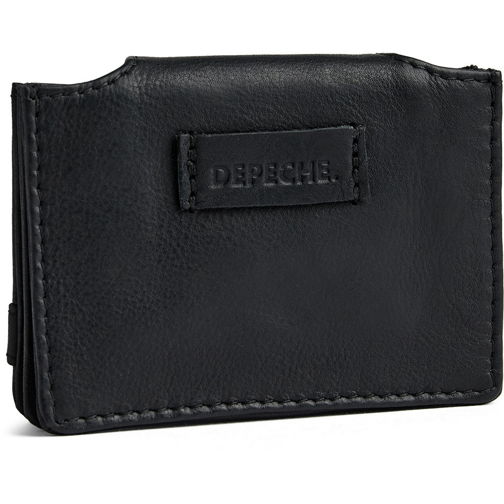 DEPECHE Credit card holder Accessories 099 Black (Nero)