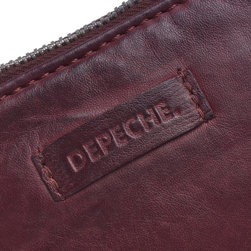 DEPECHE Credit card holder Purse / Credit card holder 032 Cranberry