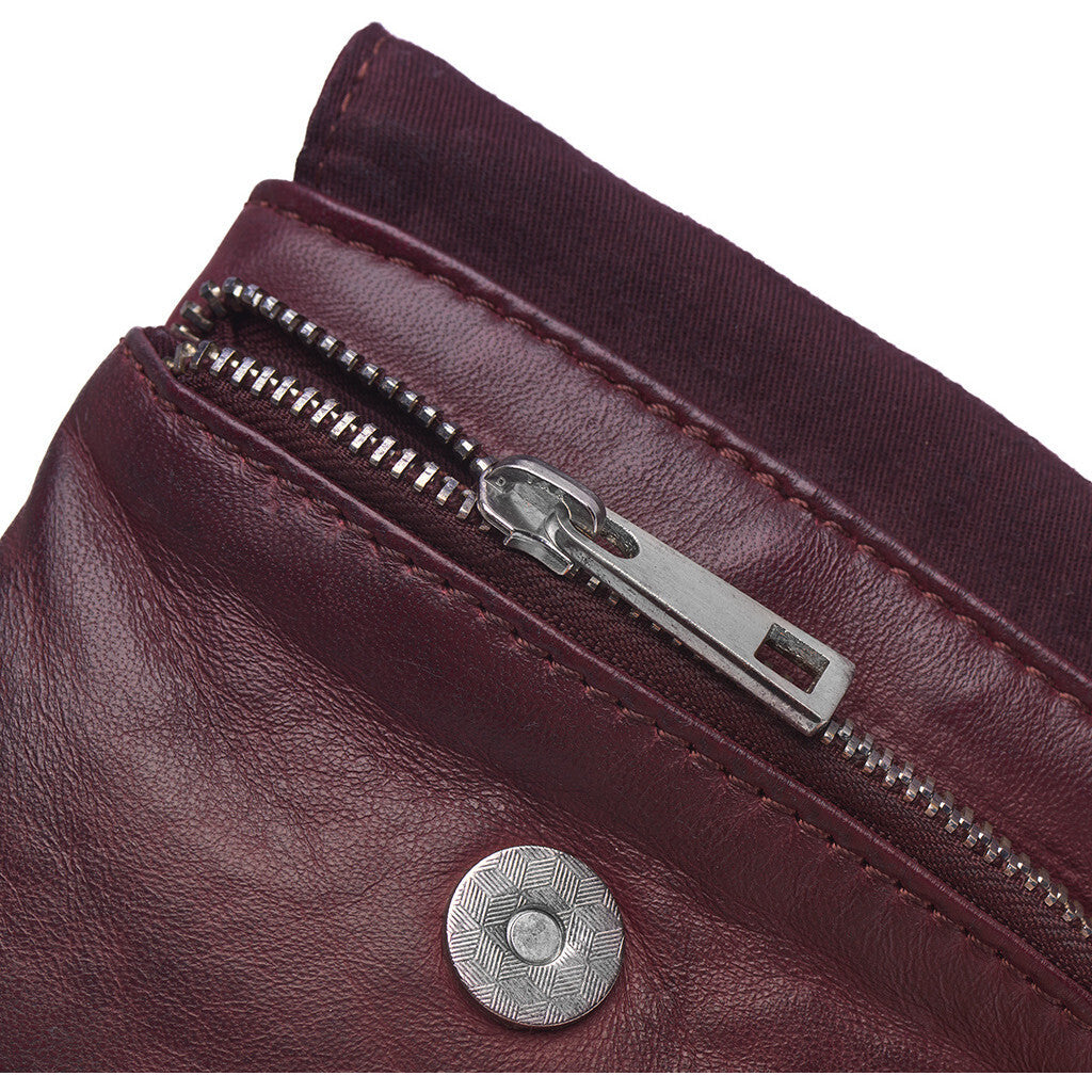 DEPECHE Credit card holder Purse / Credit card holder 032 Cranberry