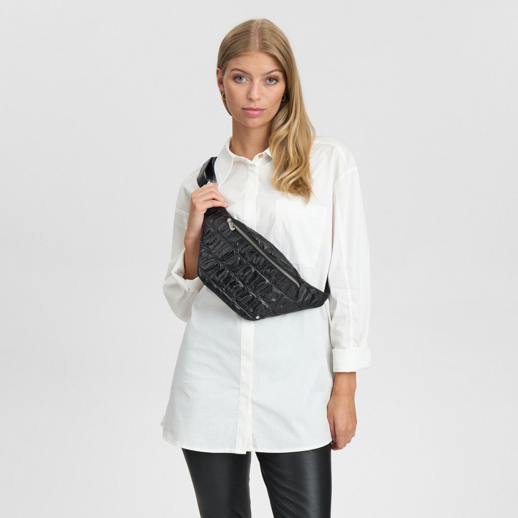 DEPECHE Croco bumbag Bumbag 306 Croco Deluxe