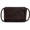 DEPECHE Elegant crossover Clutch 161 Dark brown