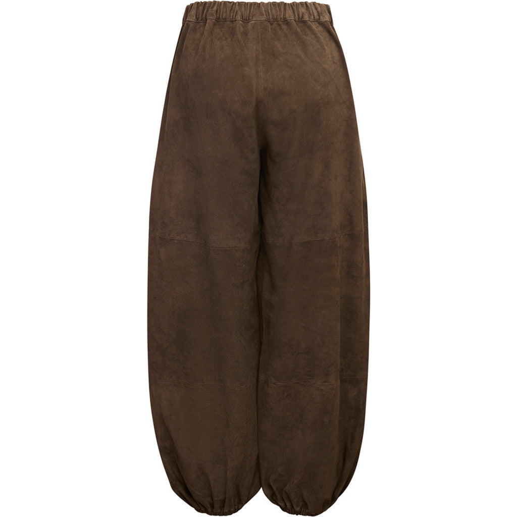 Depeche leather wear Ella Balloon Suede Pants Pants 341 Warm Deer