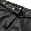 Depeche leather wear Envy leather skirt Skirts 099 Black (Nero)