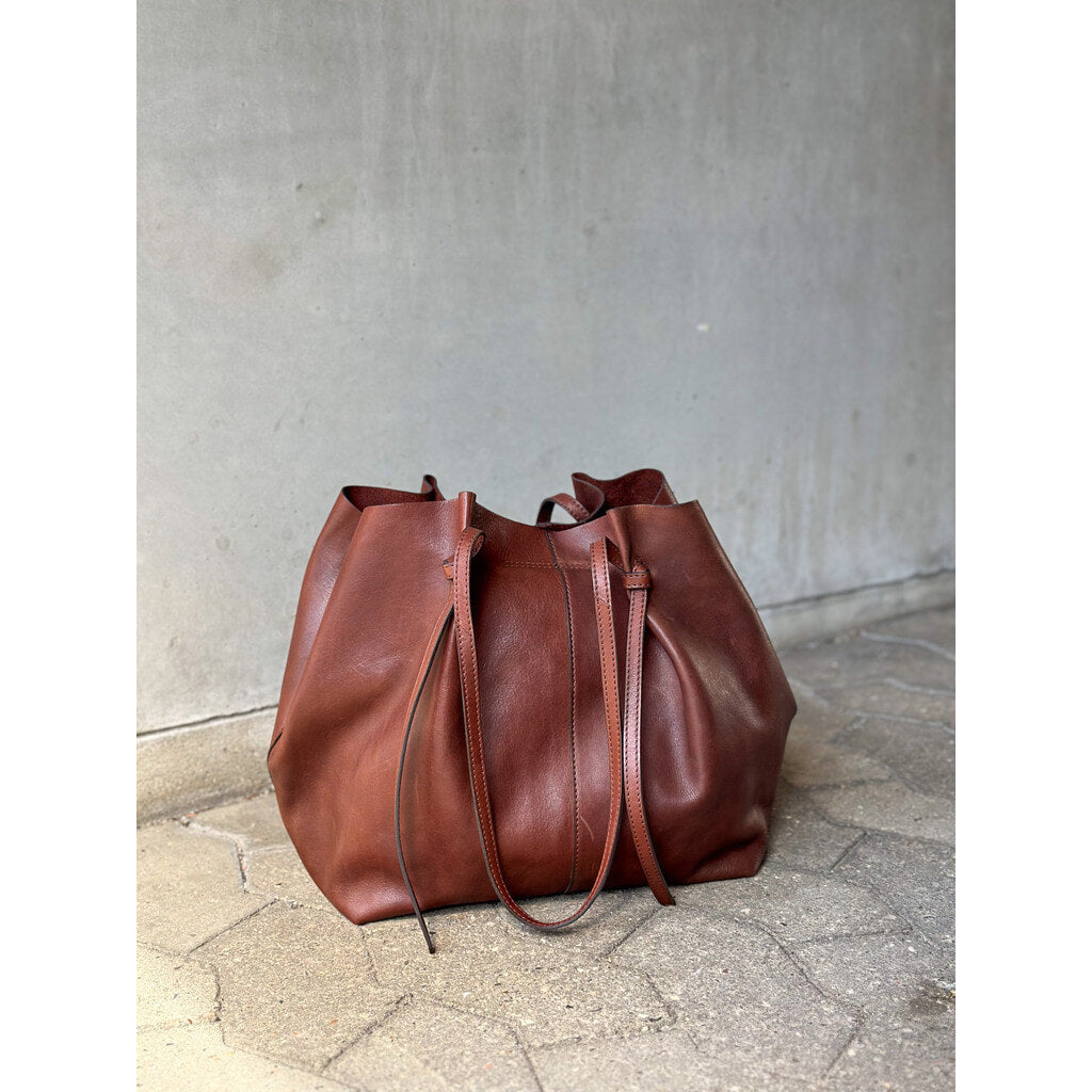 DEPECHE Exclusive leather shopper Shopper 221 Chesterfield