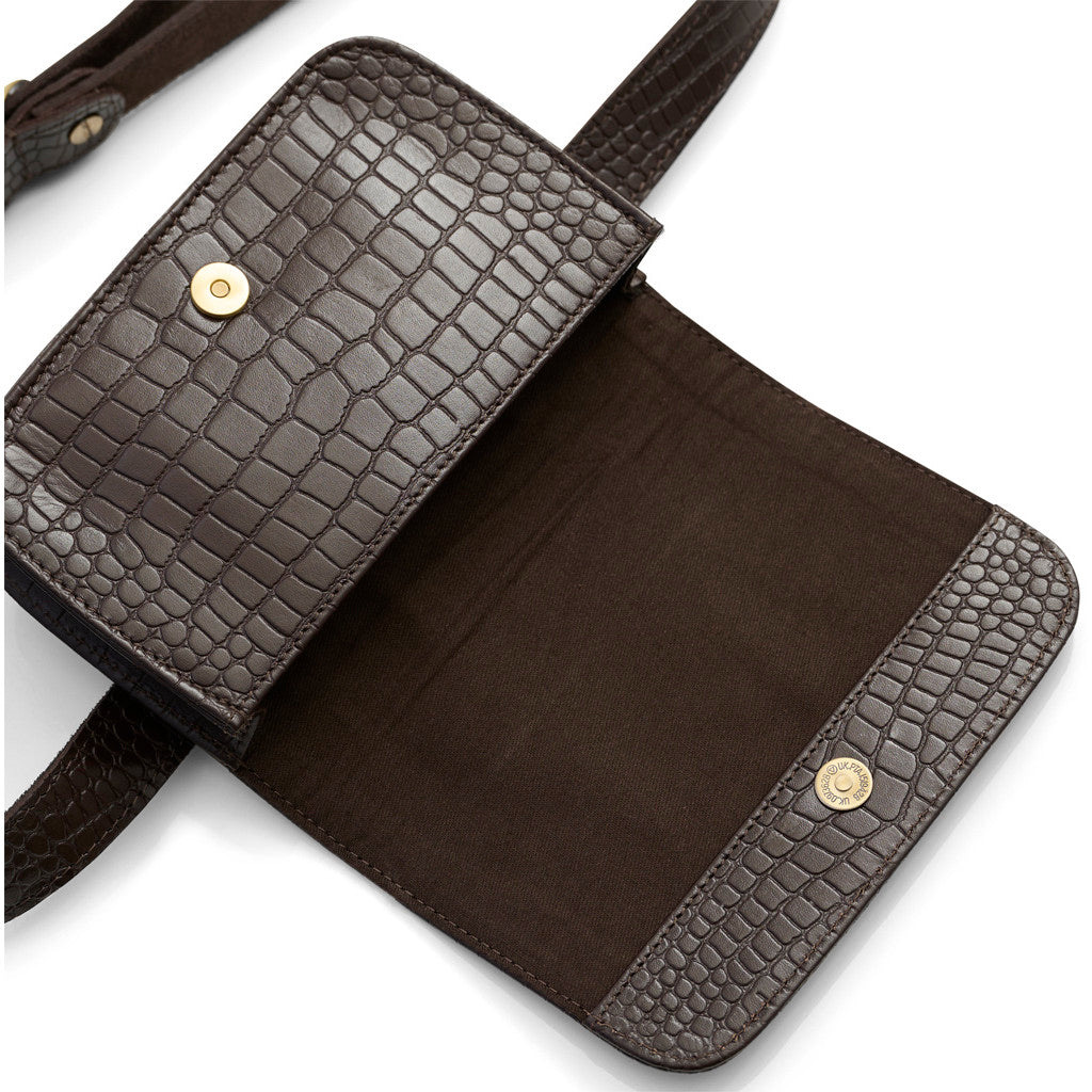 DEPECHE Fashion Favourites Belt bag Belt bag 265 Brown Croco