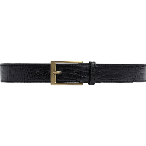 DEPECHE Fashion Favourites croco leather belt Belt 343 Black croco