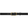 DEPECHE Feminine belt Belts 099 Black (Nero)