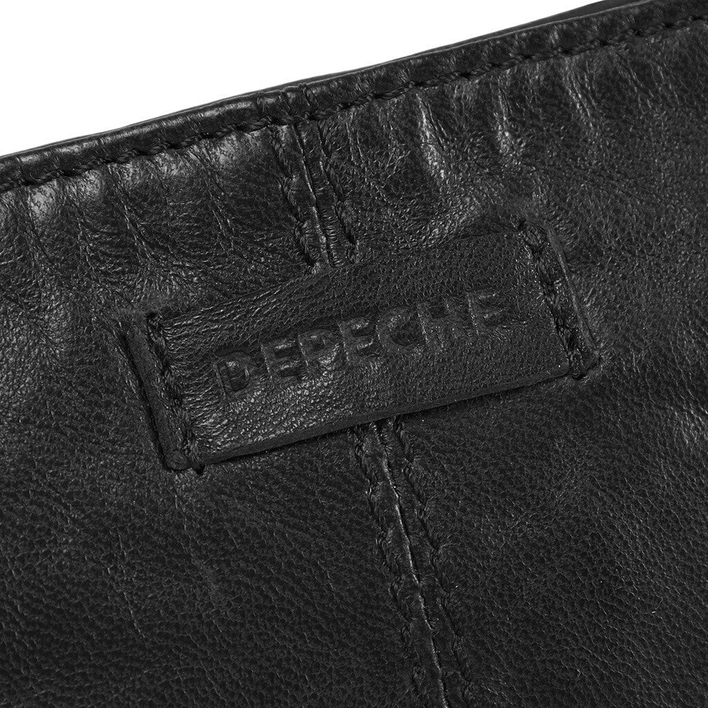 DEPECHE Feminine crossover bag Cross over 099 Black (Nero)