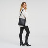 DEPECHE Feminine leather crossover bag Cross over 099 Black