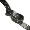 DEPECHE Femnine belt with studs Belts 099 Black (Nero)