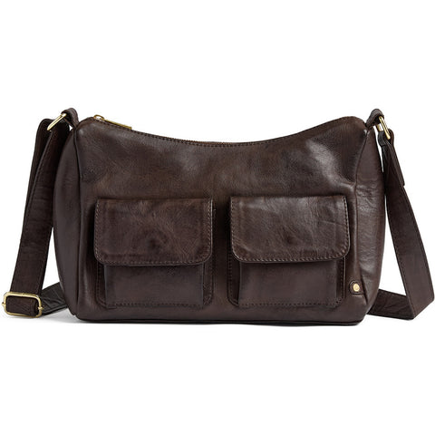 DEPECHE Golden Chic Shoulderbag Shoulderbag / Handbag 106 Coffee