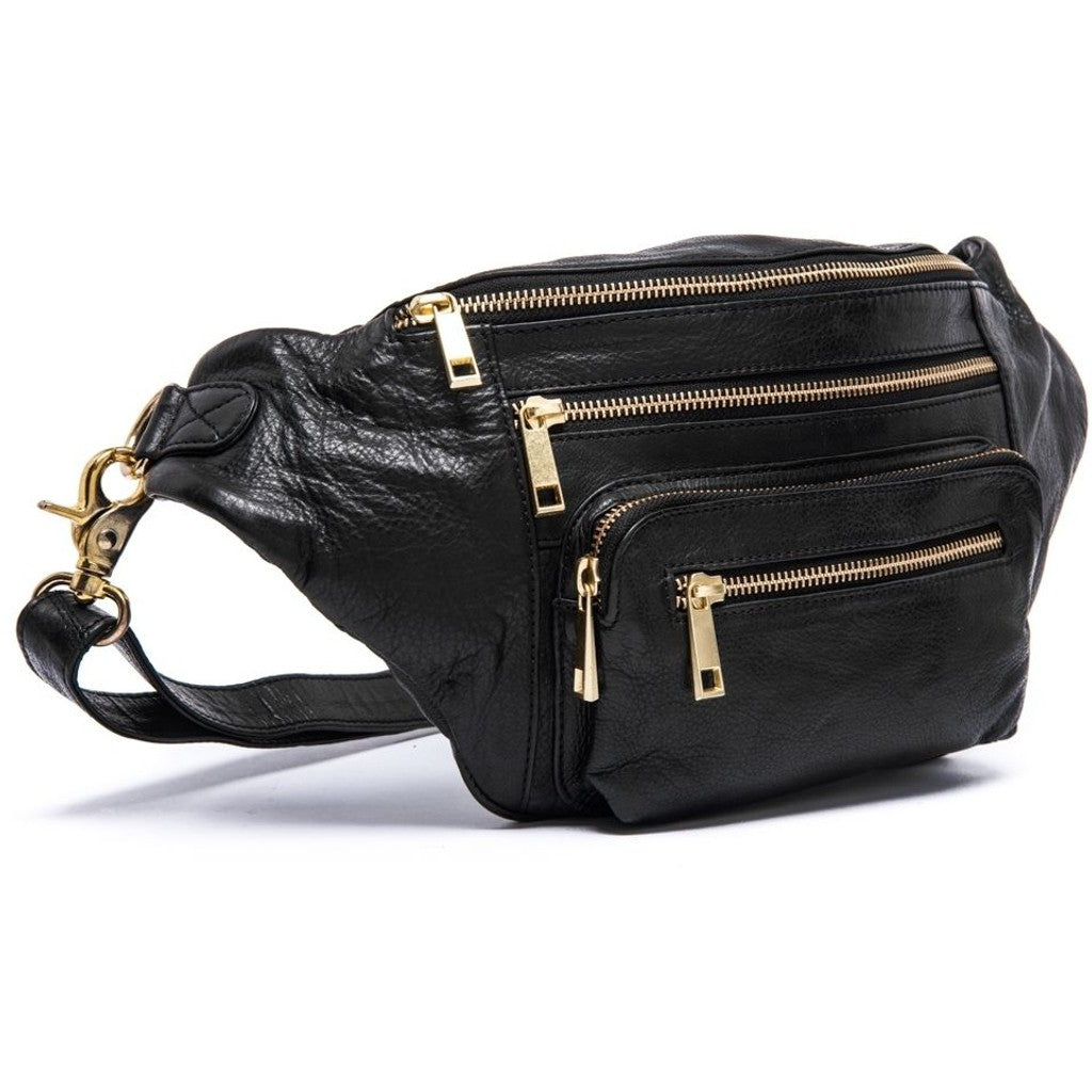 DEPECHE Golden chic Bumbag Bumbag 099 Black