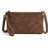 DEPECHE Handwoven suede clutch bag Small bag / Clutch 007 Mud