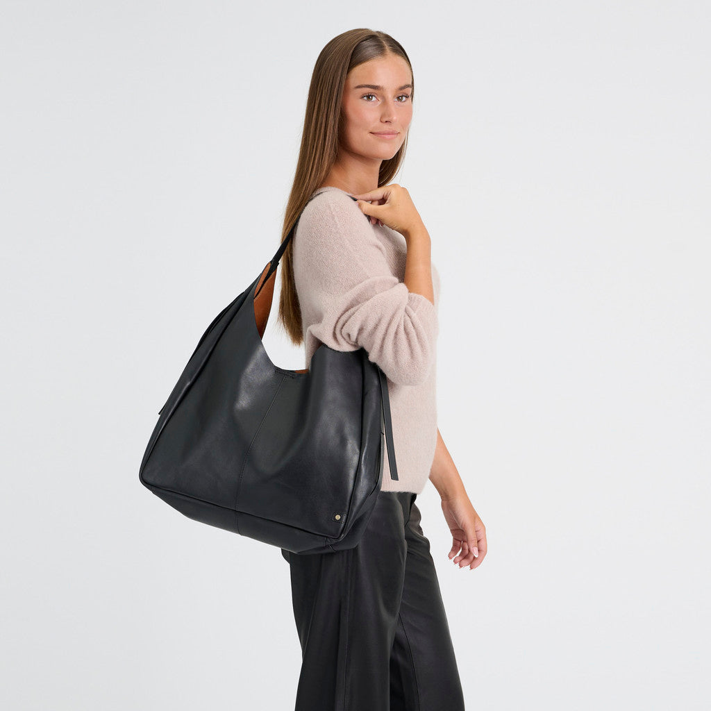 DEPECHE Havana Shoulderbag Shoulderbag / Handbag 099 Black
