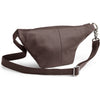 DEPECHE High-quality leather bumbag Bumbag 250 Dark Taupe