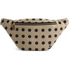 DEPECHE High-quality leather bumbag Bumbag 301 Black Dots
