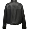 Depeche leather wear Isla Bomber Jacket Jacket 099 Black