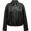 Depeche leather wear Isla Bomber Jacket Jacket 099 Black