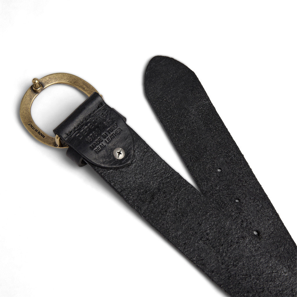 DEPECHE Jeans Belt Belts 154 Black/Brass