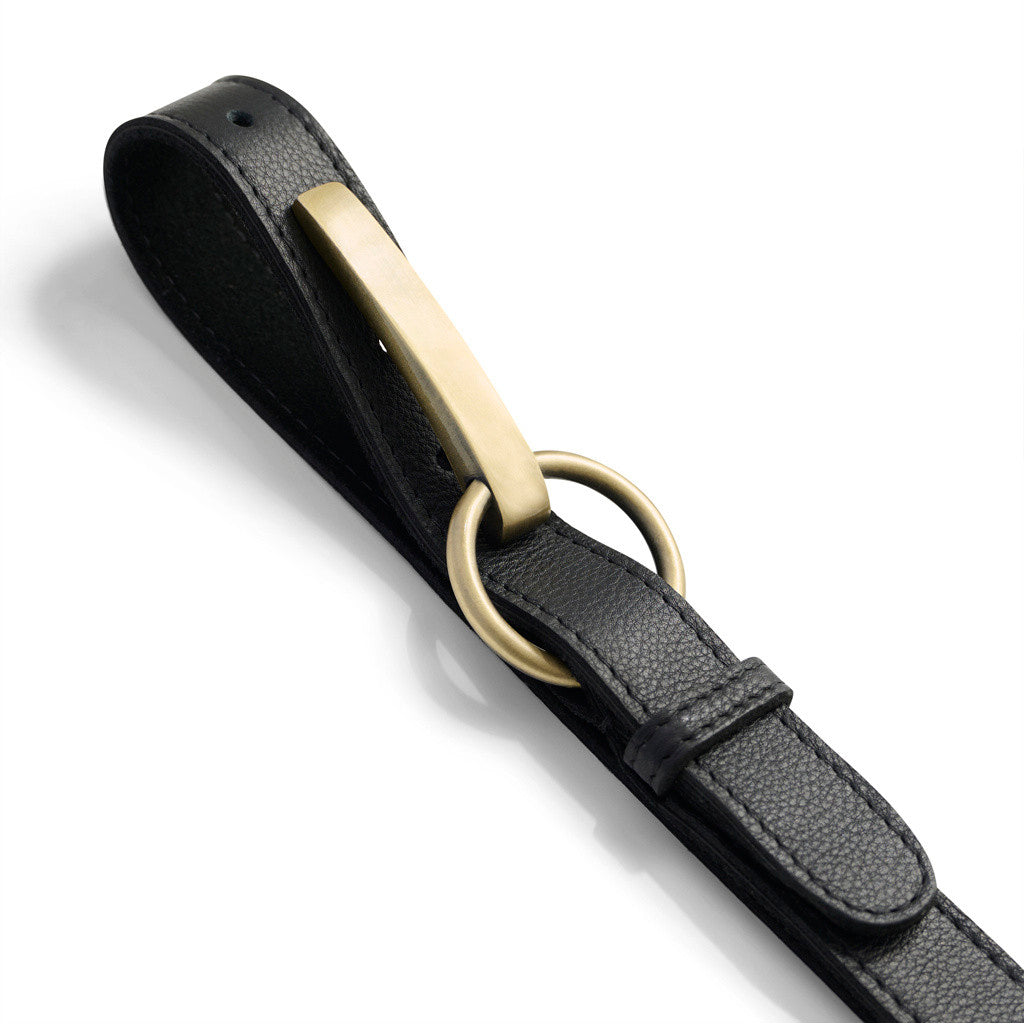 DEPECHE Jeans belt Belt 099 Black