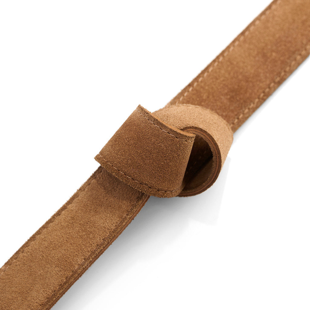 DEPECHE Jeans belt Belt 327 Dark Camel