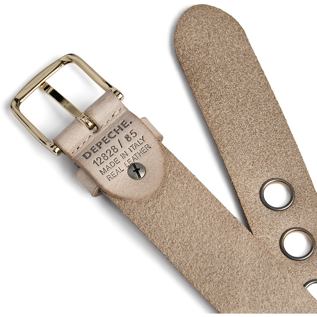 DEPECHE Jeans belt Belts 191 Sand / Gold