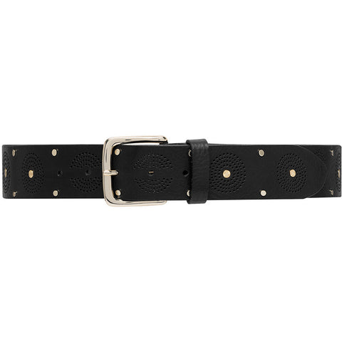 DEPECHE Jeans belt Belts 099 Black (Nero)