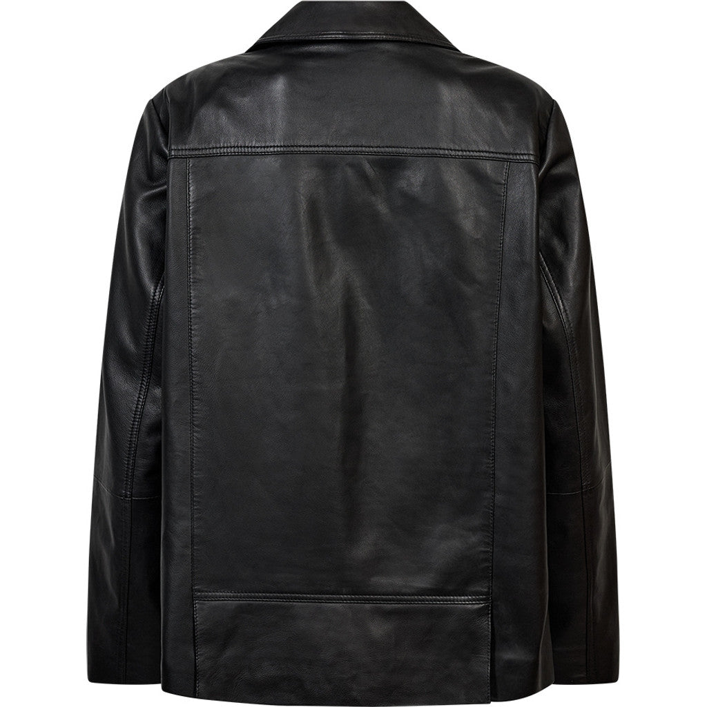 Depeche leather wear Jila Biker Blaze Blazer 099 Black