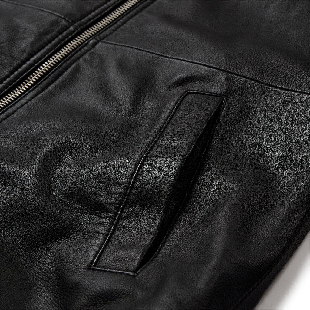 Depeche leather wear Jila Biker Blaze Blazer 099 Black