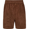Depeche leather wear Julia suede shorts Shorts 311 Wood